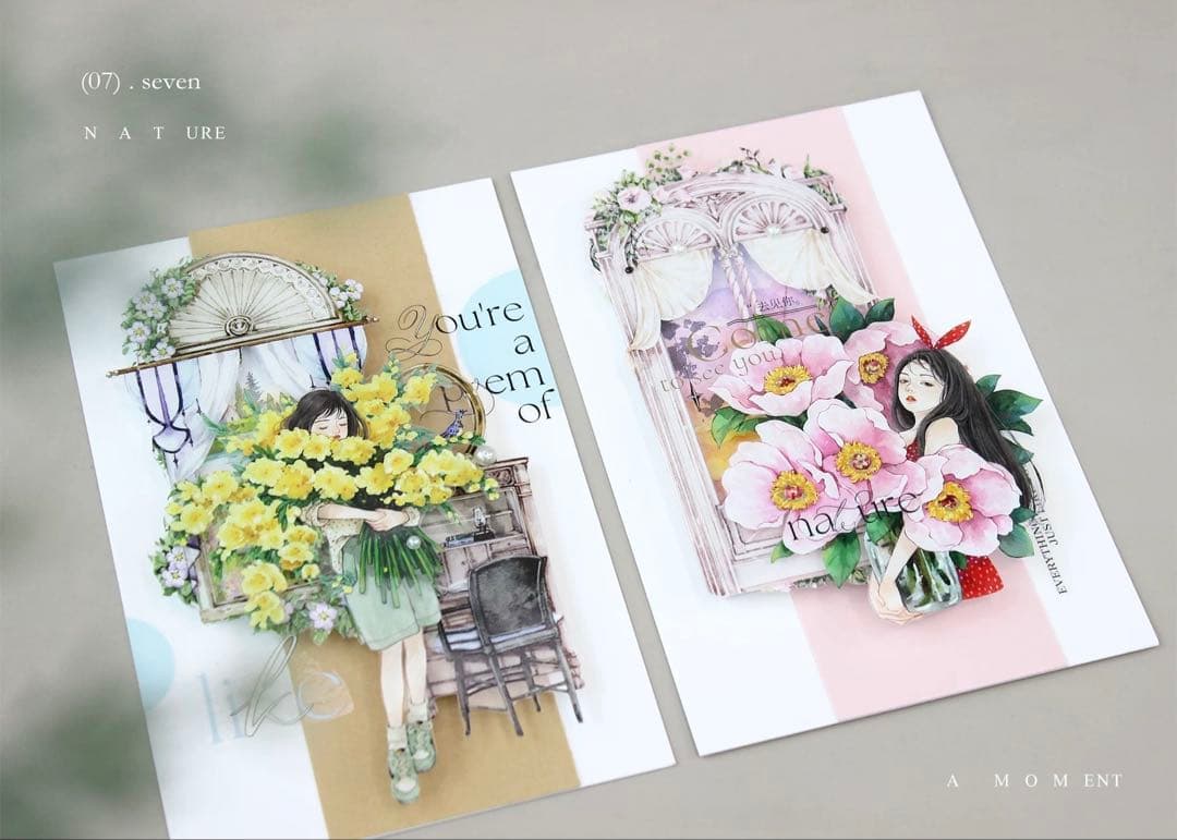 moodtape《自然一刻》海外マスキングテープ　マステ 【2350】