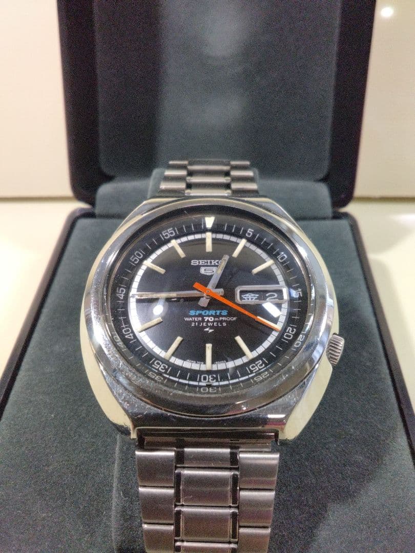 セイコー5スポーツ 7019-6010 精度良好
