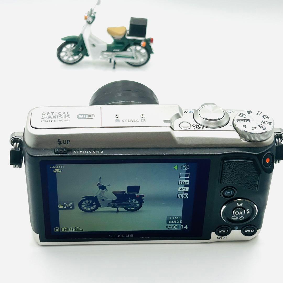 【動作良好】OLYMPUS オリンパス SH-2 コンデジ Wi-Fi対応