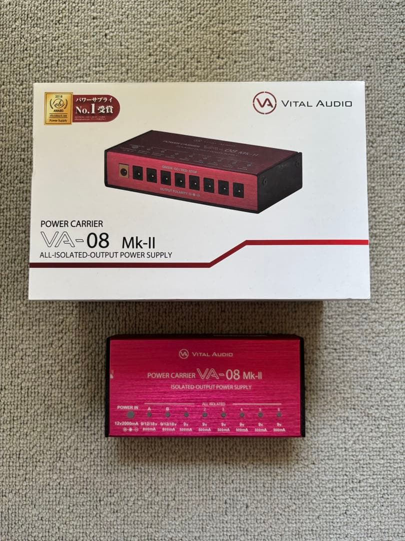 ギター VITAL AUDIO POWER CARRIER VA-08 MKII