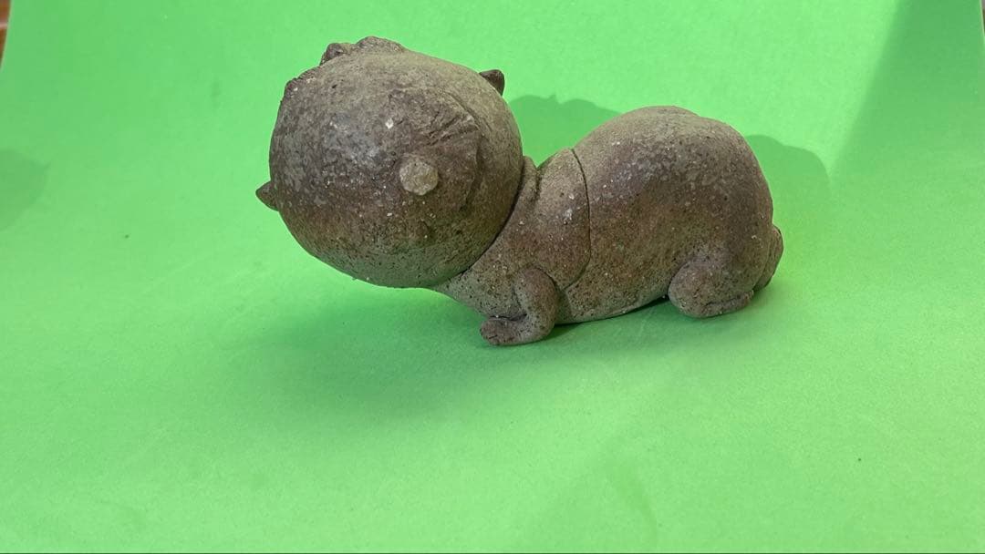 村長自画像　高さ7㎝