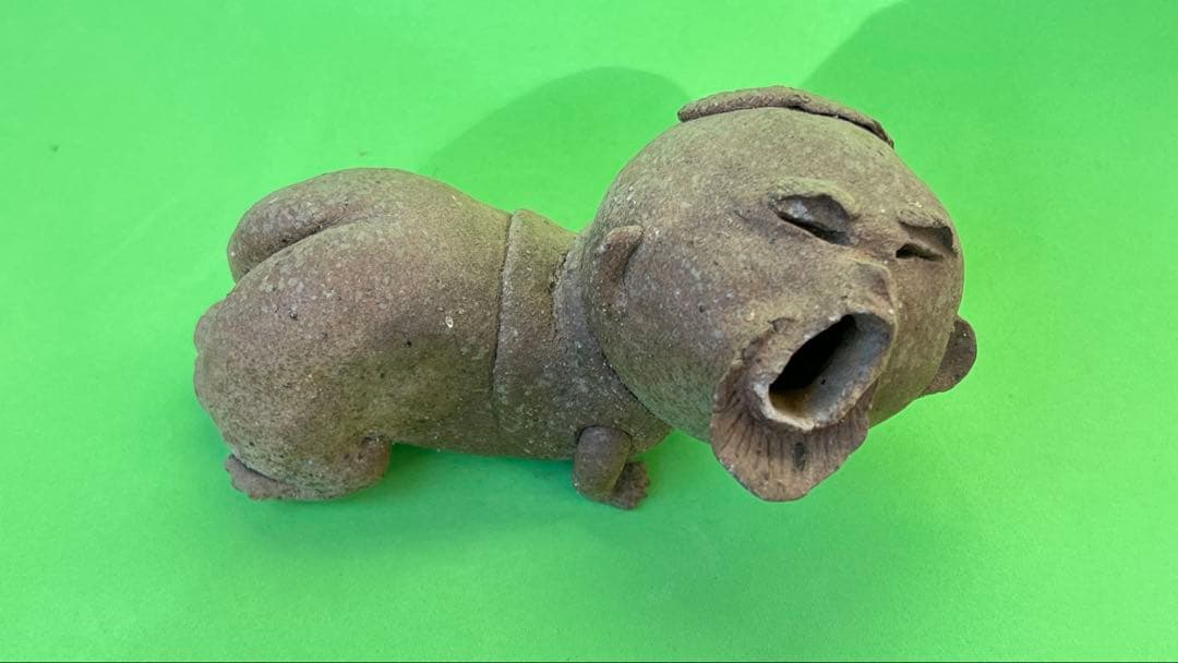 村長自画像　高さ7㎝