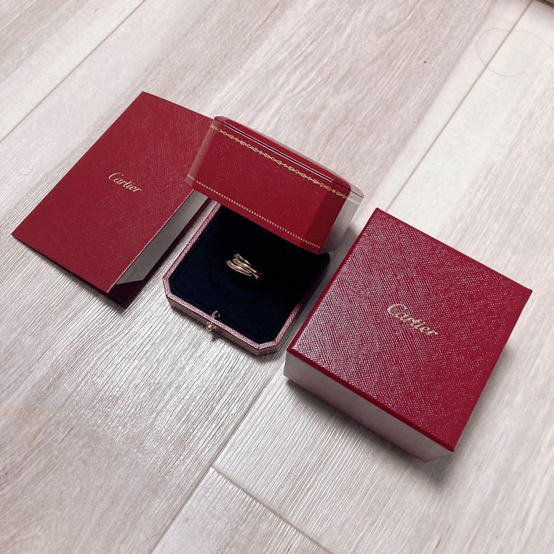 カルティエ トリニティ クラシック リング 53