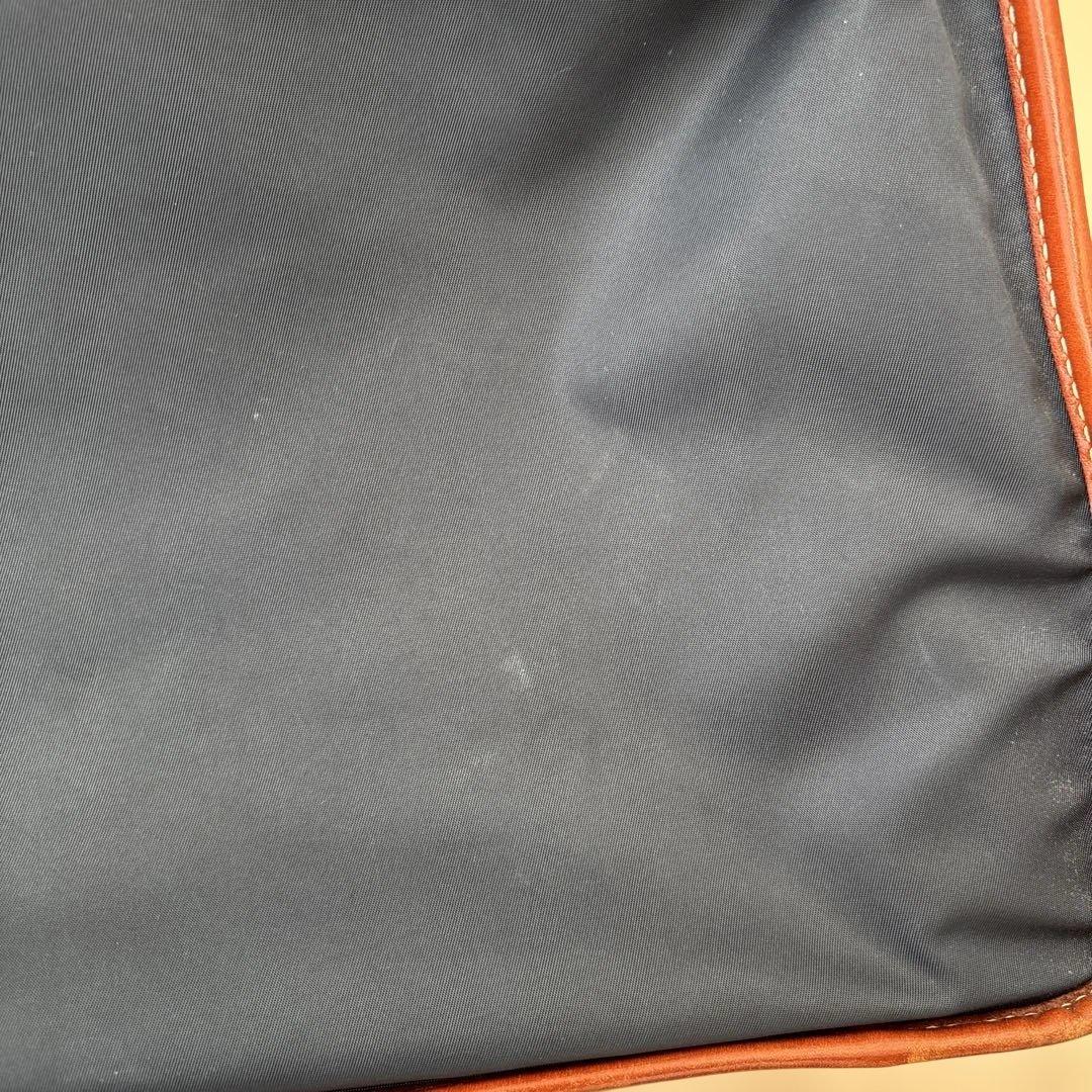 フェリージ　ビジネスバッグ ネイビー/ブラウン