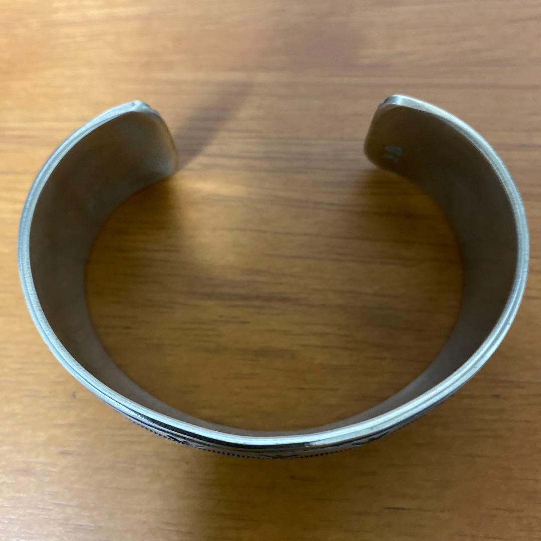 ☆ 【Vintage】 ナバホ・ネィティブ★シルバー バングル　刻印あり