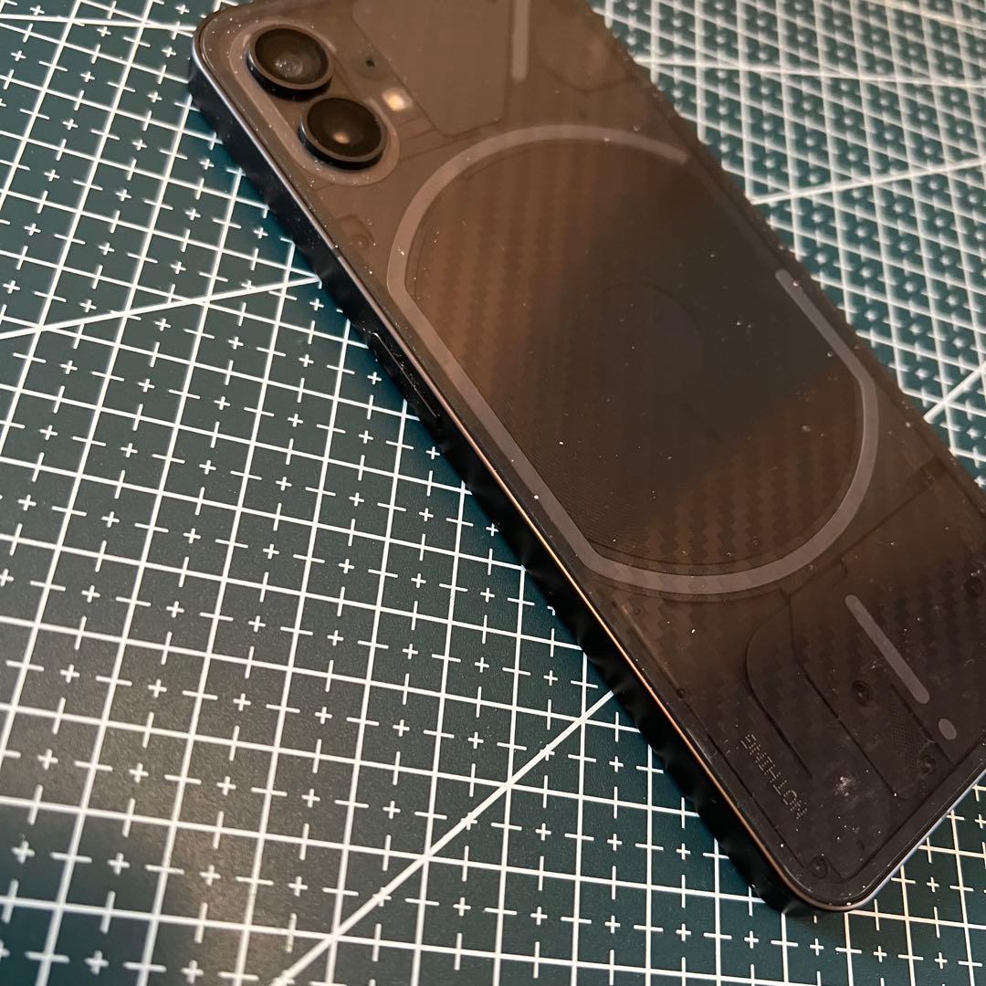 かなり綺麗　nothing phone 1 黒　12GB+256GB