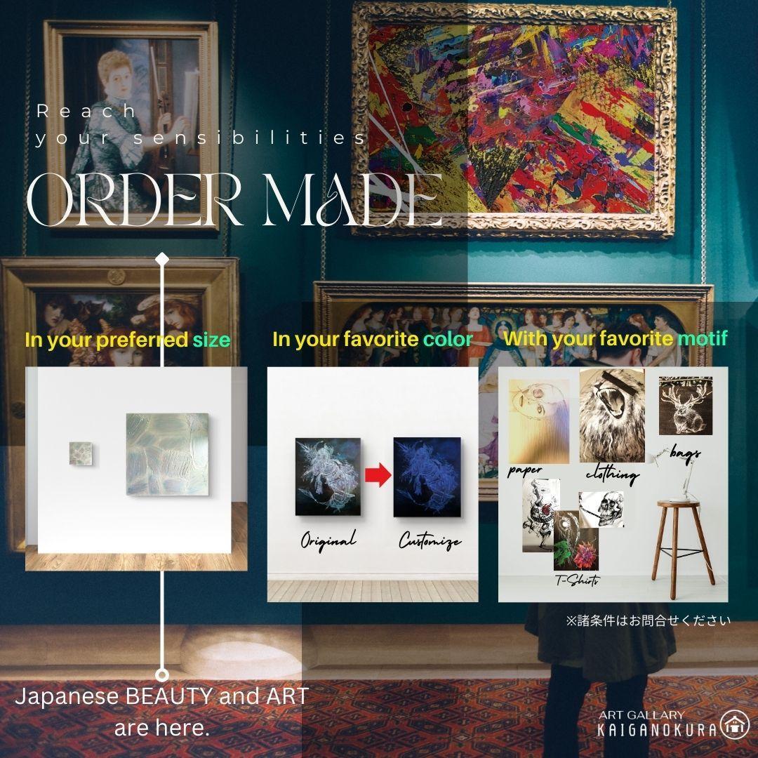 夢で見た絵/ 抽象画 キャンバス 46×38㎝ F8 原画1点のみ モダンアート