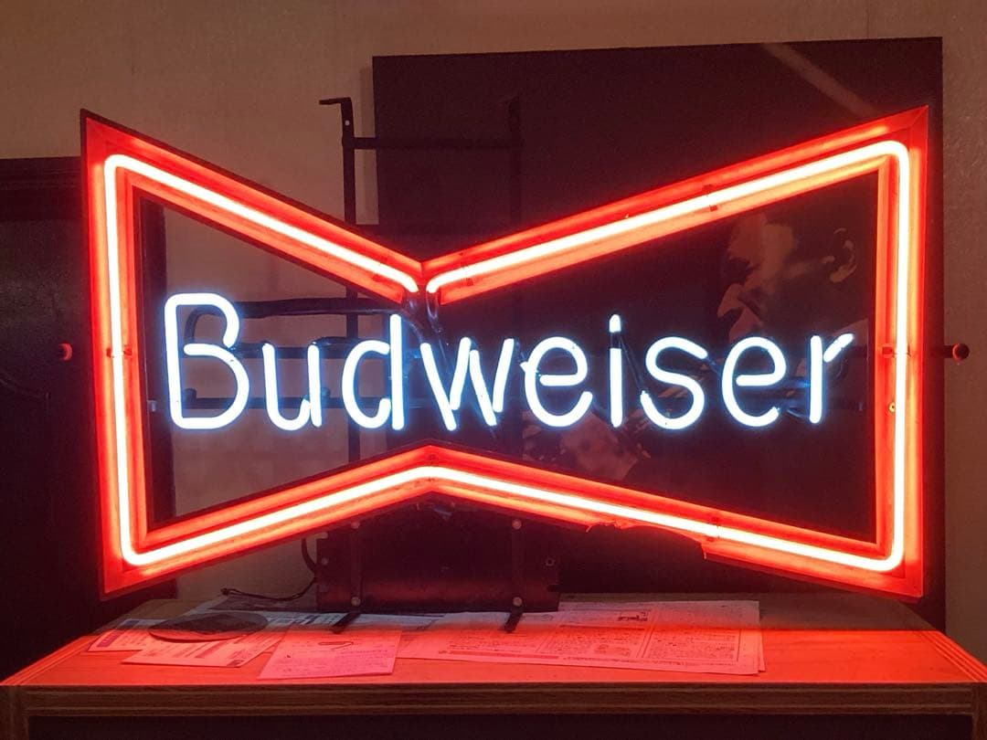 Budweiser ネオン看板 ヴィンテージ