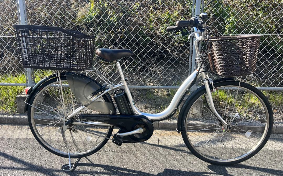 ヤマハPASナチュラ電動アシスト自転車26インチ程度良好関東圏配送可能