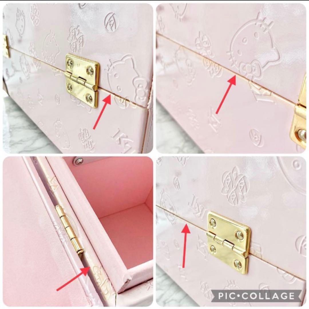 ❤️希少！ハローキティ メイクボックス 25th レトロ 収納 激レア 薔薇ピンク