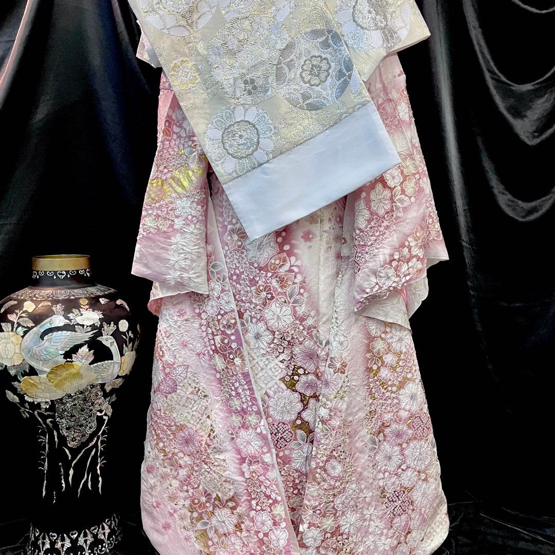 振袖フルセット■辻が花■花絞り■関芳新品オーダー■正絹■成人式振り袖