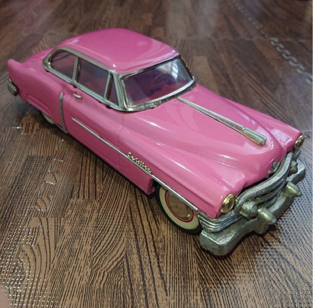 ブリキ ミニカー キャデラック 当時物 傷や痛み汚れ有り