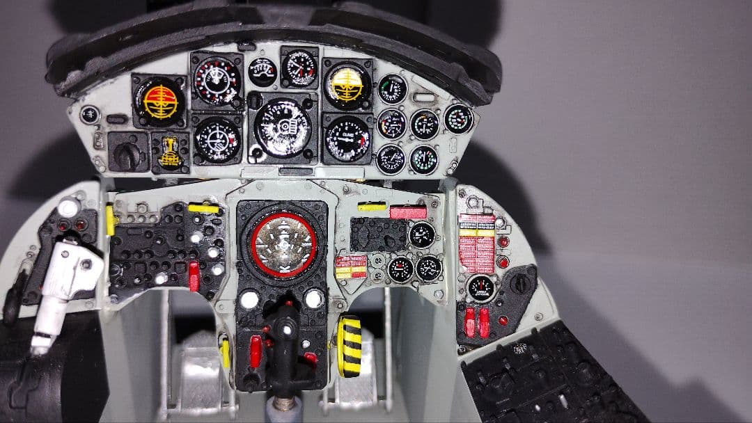 プラモデル完成機　1/12　F-104Gコクピット