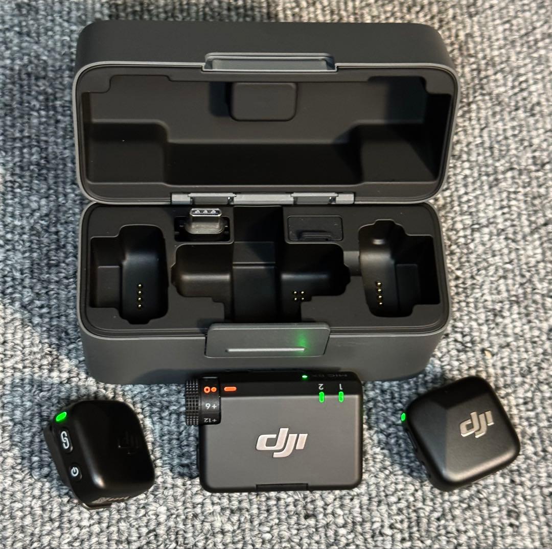 DJI Mic Mini（2 TX + 1 RX + 充電ケース）