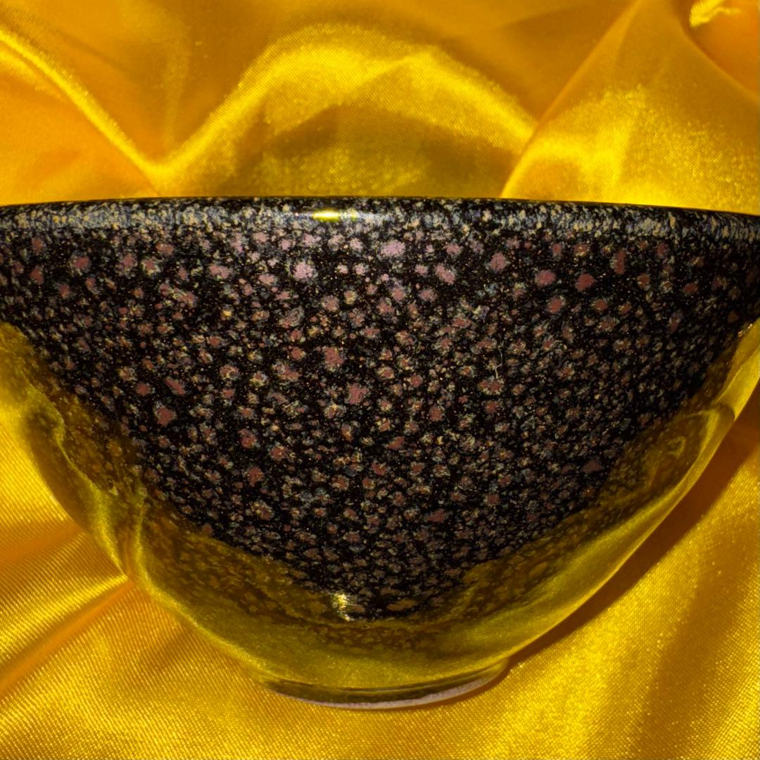 茶道具　《仿宋建窯　油滴天目碗》