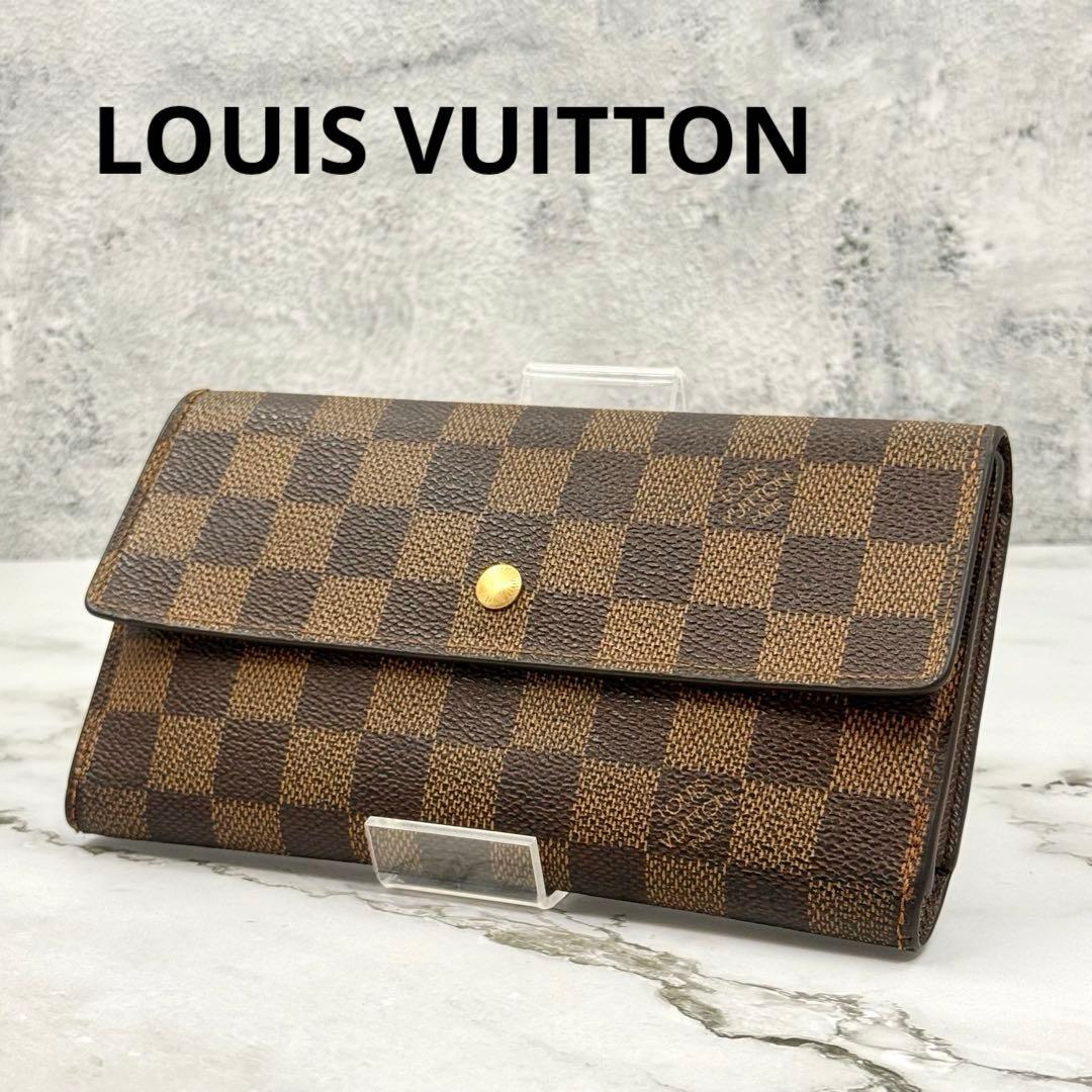 ◆◆ぷりんちゃんさん専用◆◆ルイヴィトン ダミエ 三つ折り財布 ポルト トレゾー