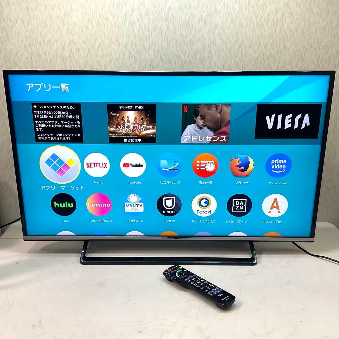 【29】4K 超美品 40型 パナソニックスマートテレビ ネット接続可能