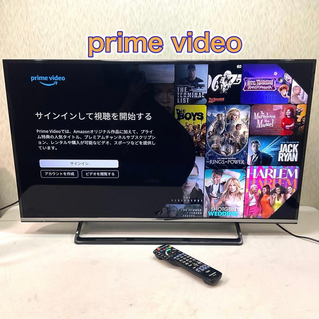 【29】4K 超美品 40型 パナソニックスマートテレビ ネット接続可能