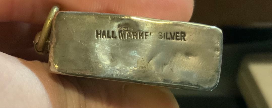 アンティークライター　シルバー