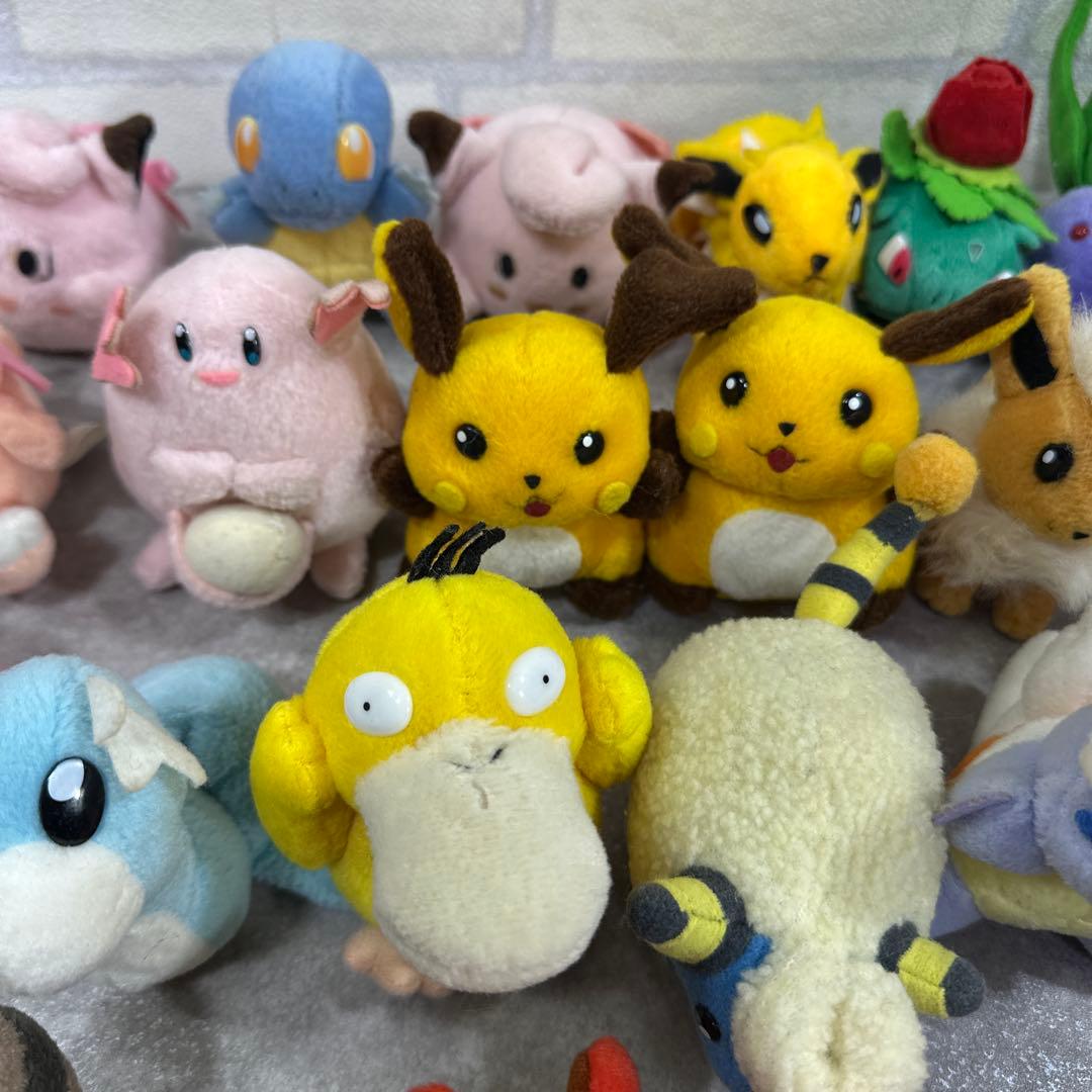 ポケモン 当時物 希少 初期 ぬいぐるみ 26体 まとめ ニンテンドー 1997