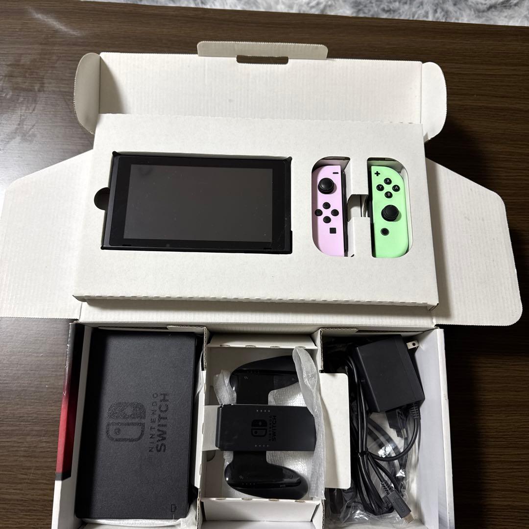 Nintendo Switch 本体 ピンク・グリーン Joy-Con