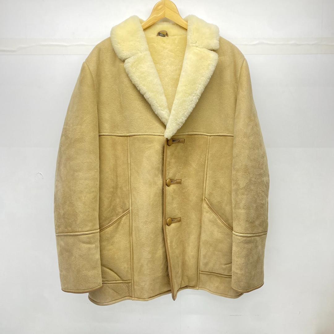 Knight of new zealand 肉厚 リアルムートンコート M