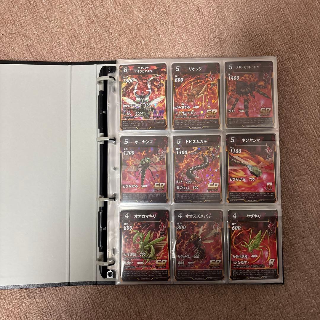 虫神器カードセット　コンプリート