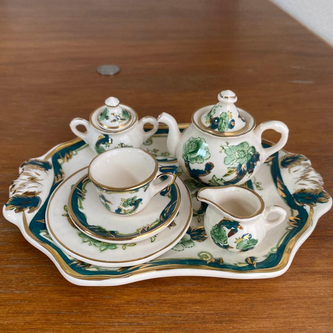 メイソンズ　シャルトリューズ　ミニチュア　ティーセット