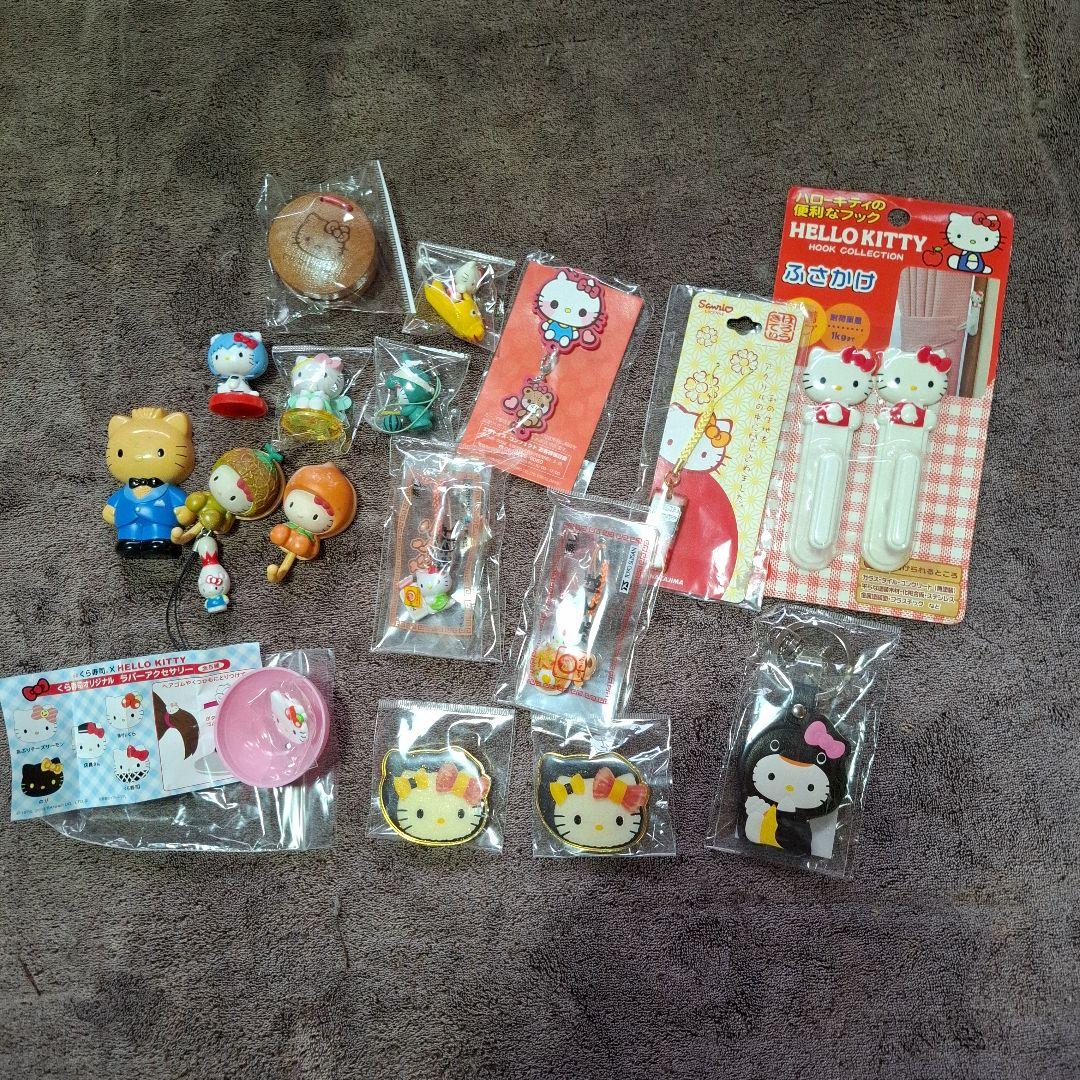 平成レトロハローキティ キーホルダー根付け色々