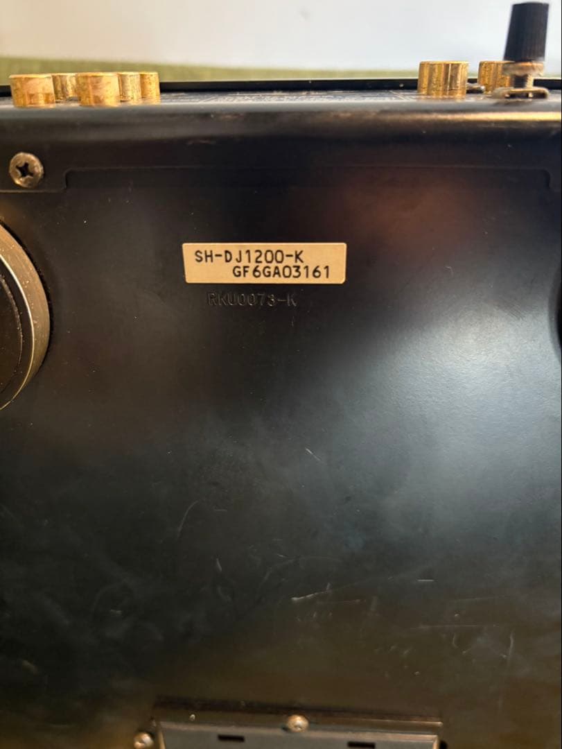 technics sh-1200 DJミキサー　テクニクス 動作確認済み