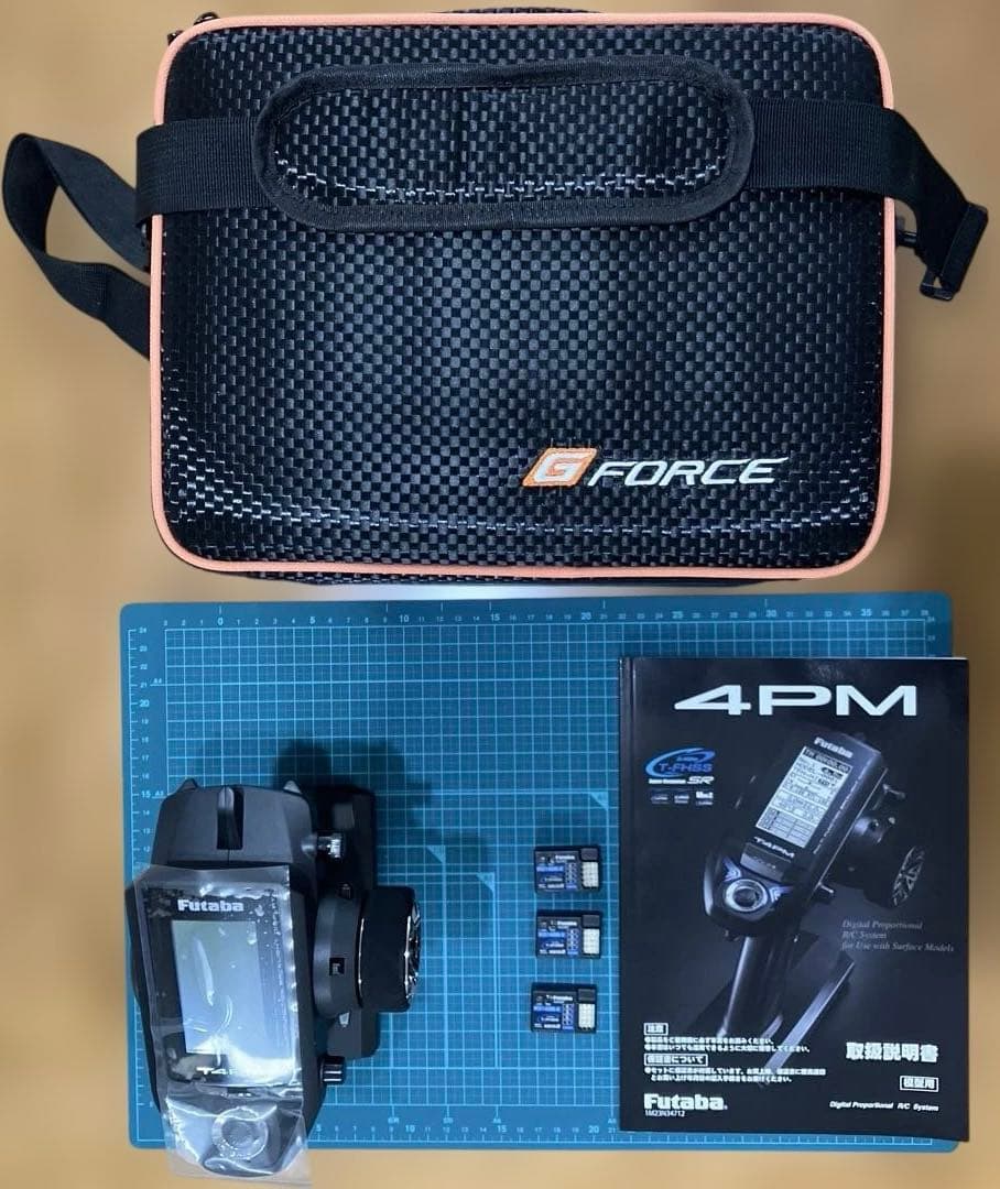 未使用　Futaba 4PM + 受信機【3個】+ G Force 専用バック