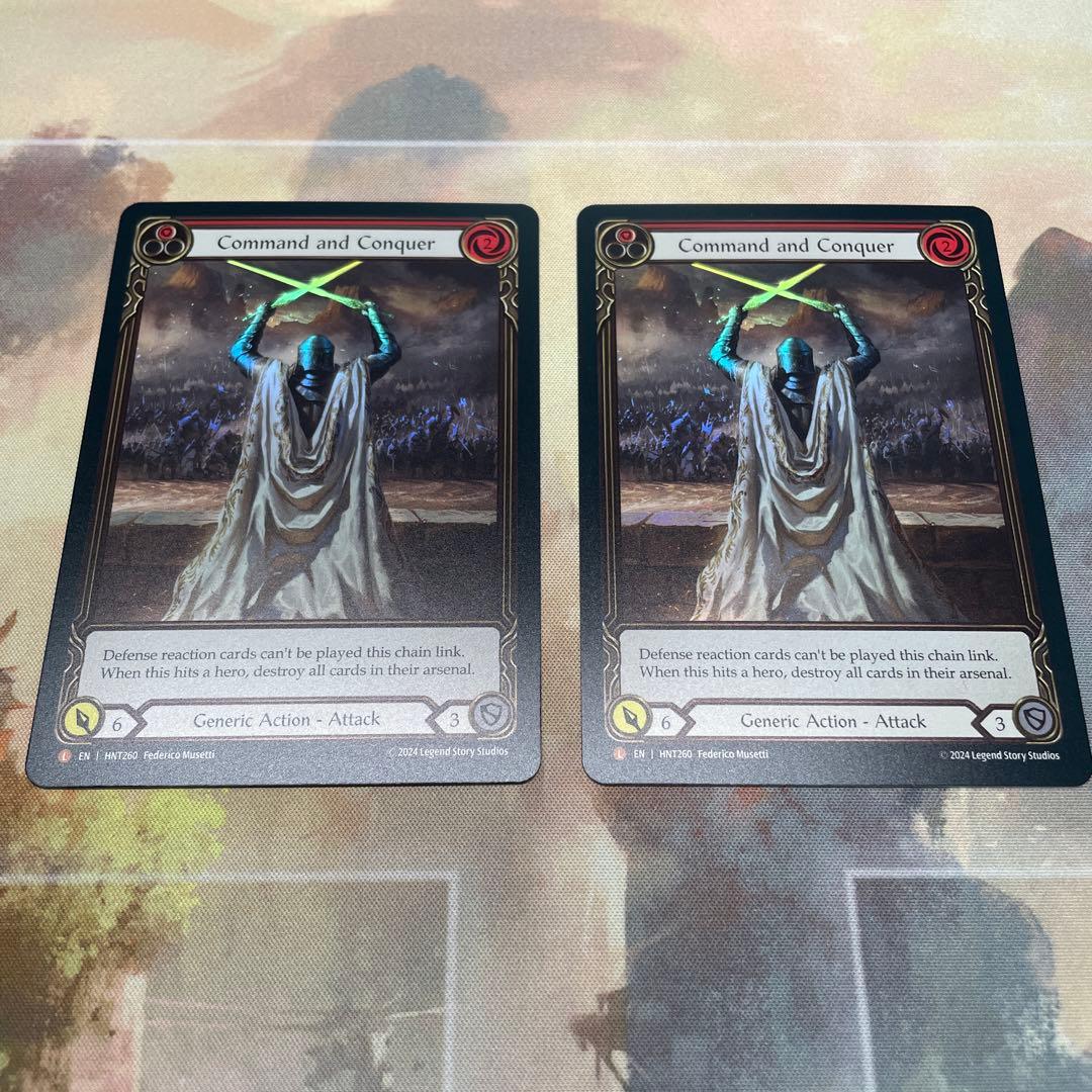 [FAB]Command and Conquer/征服の命令 EN RF 2枚