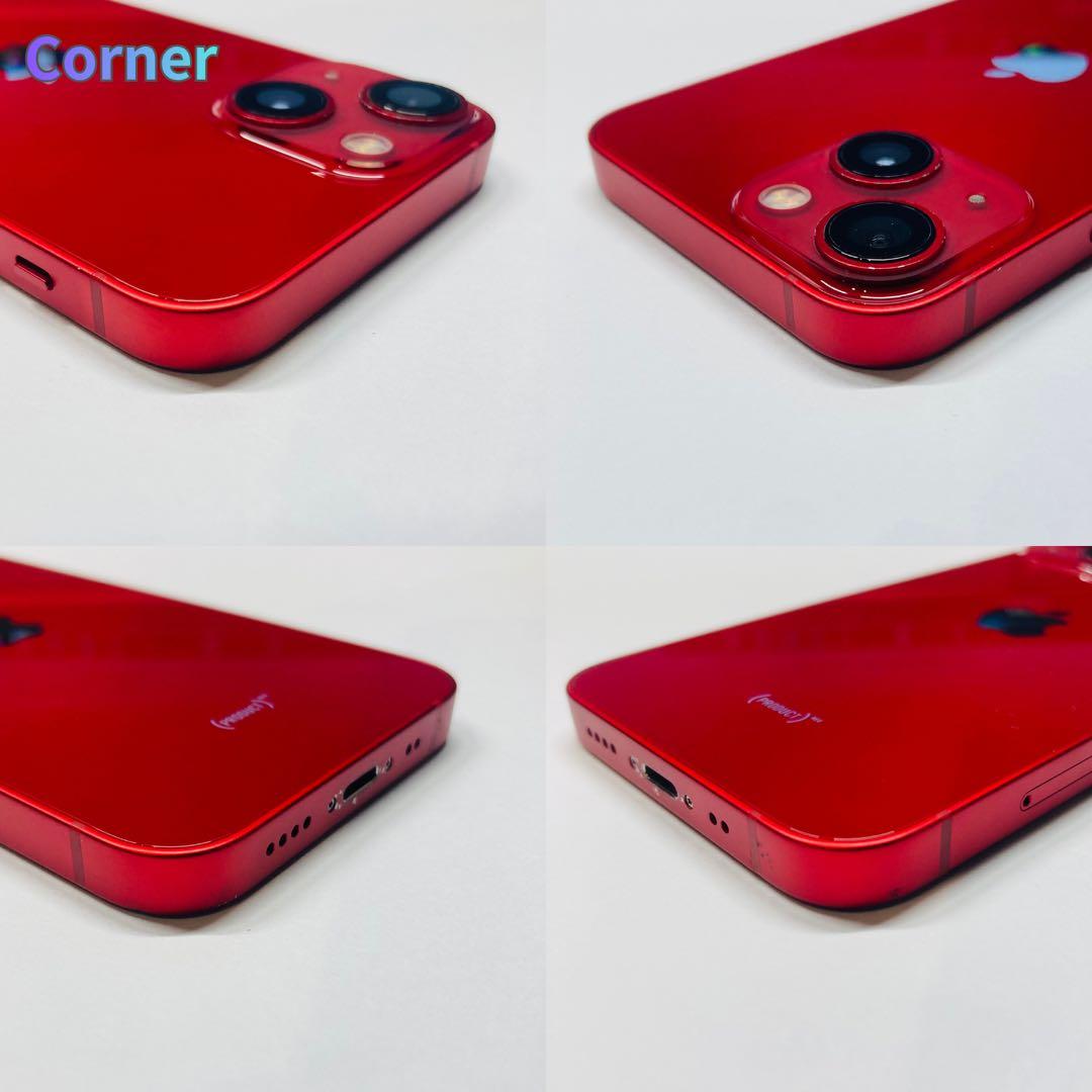 iPhone13 mini 128GB PRODUCT RED 新品バッテリー