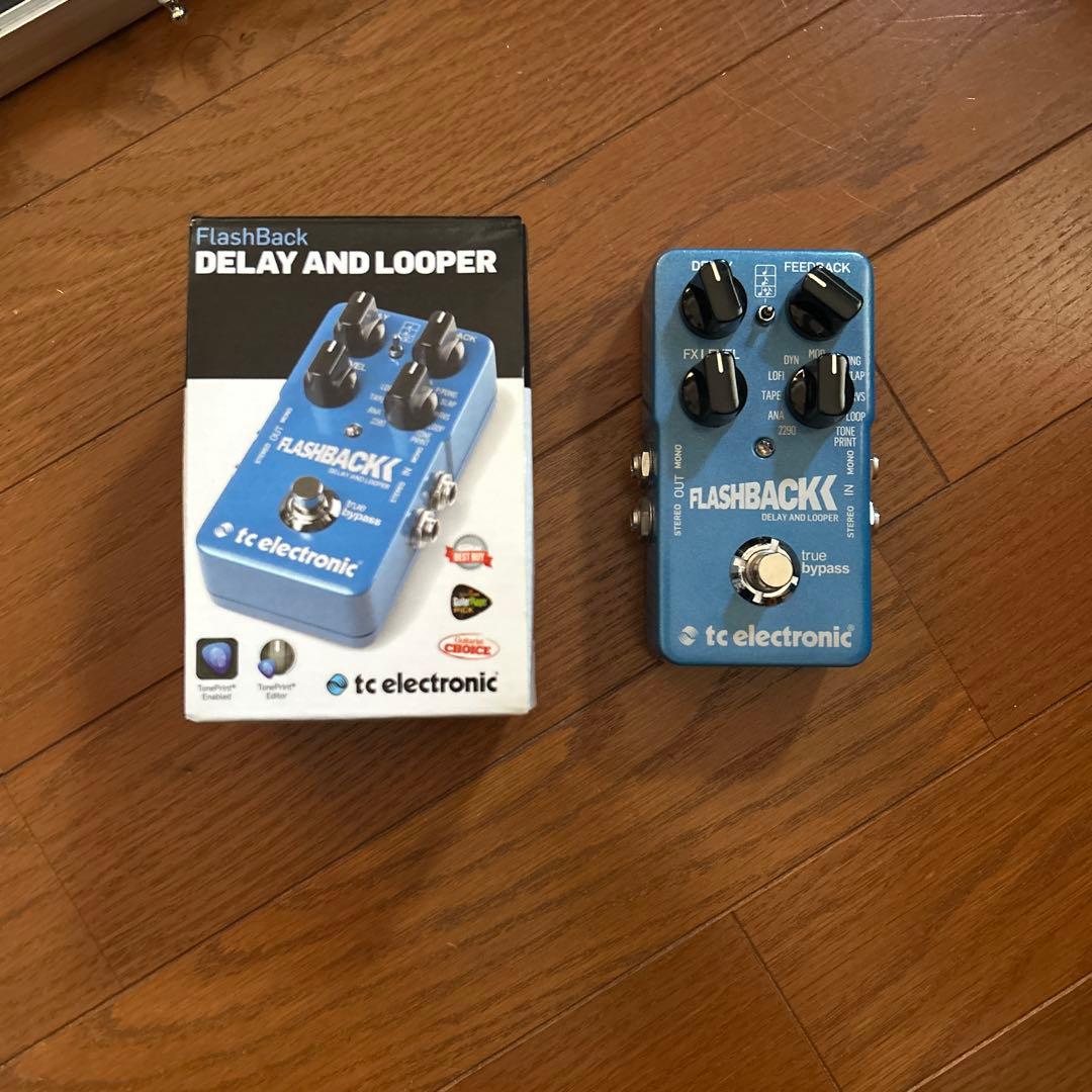 ギター tc electronic FlashBack Delay and Looper