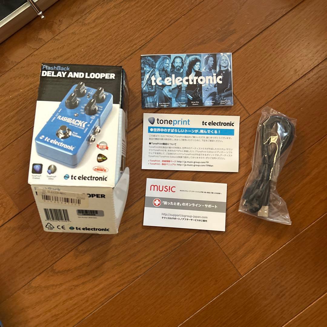 ギター tc electronic FlashBack Delay and Looper