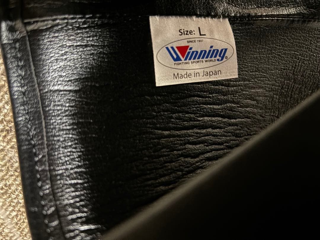 ウイニング　カッププロテクター　Lサイズ　黒
