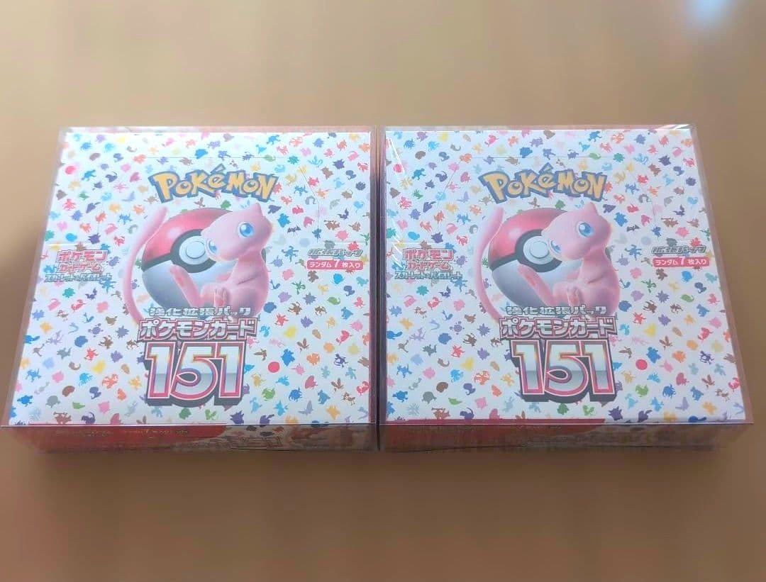 ポケモンカード 151 BOX シュリンク付き