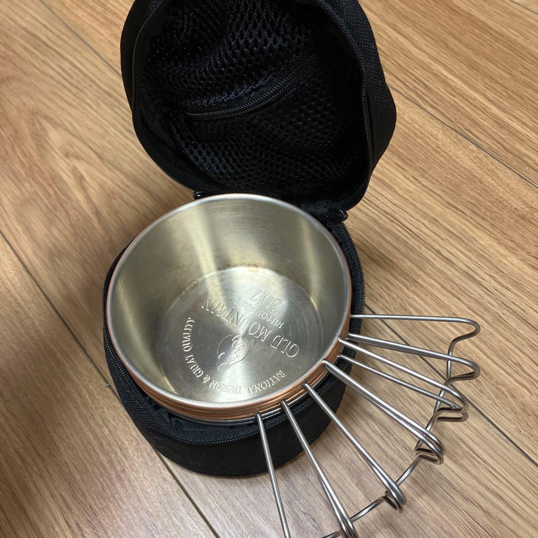 M*u様 オールドマウンテン シェラカップ 銅 Tarp to Tarp ケース