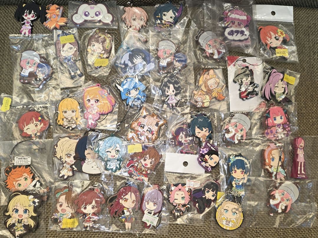 アニメ　ゲーム　ラバーグッズまとめ　270点