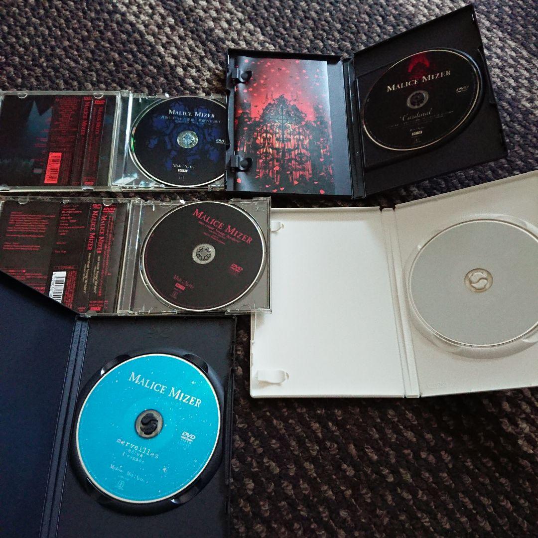 MALICE MIZER DVD 5枚セット
