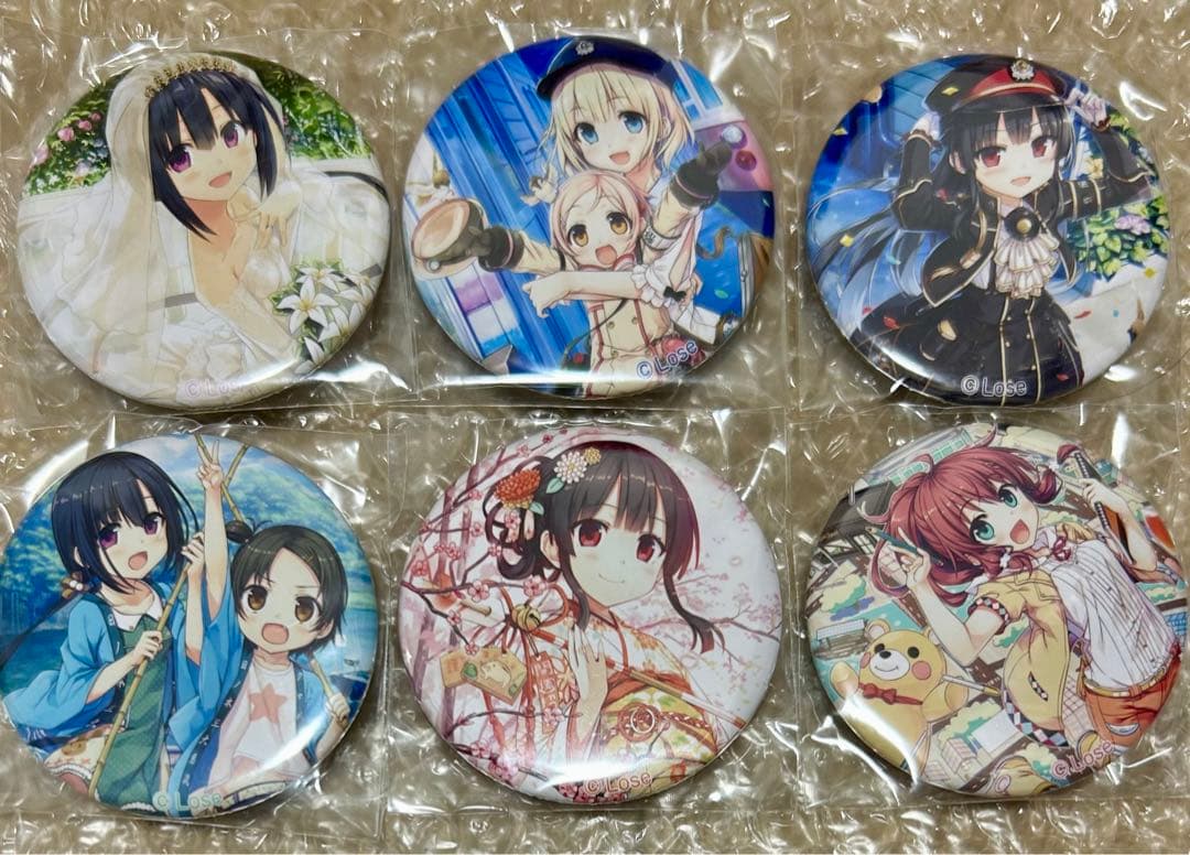 まいてつ　缶バッジ　セット　Lose