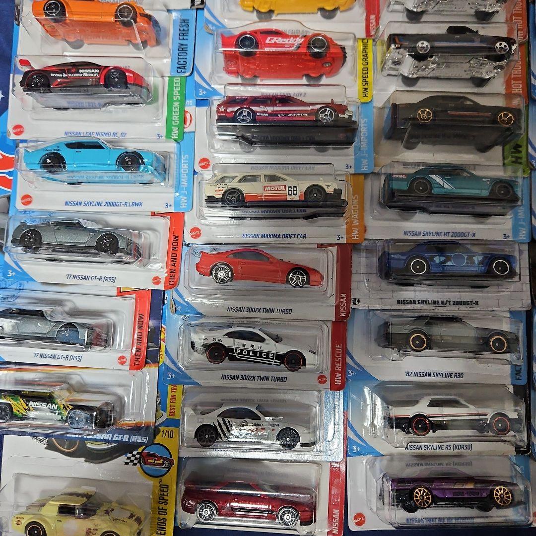 ホットウィール　日産車　まとめ　70台