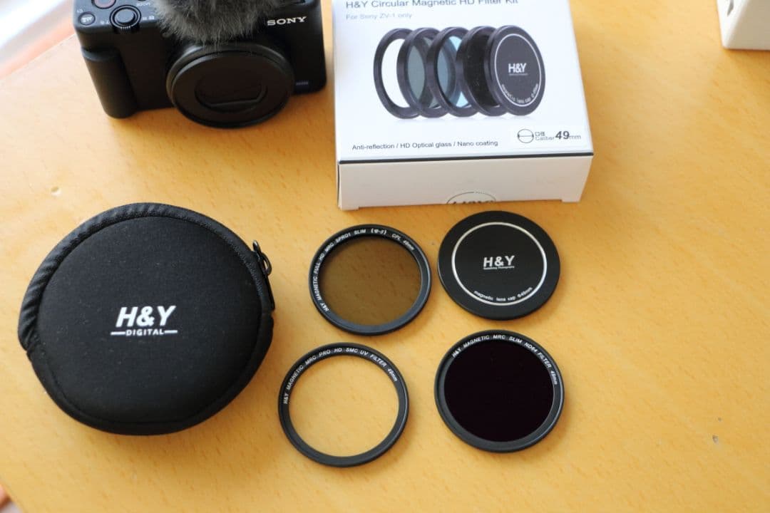 SONY ZV-1 デジタルカメラ H&Yフィルターキット付き