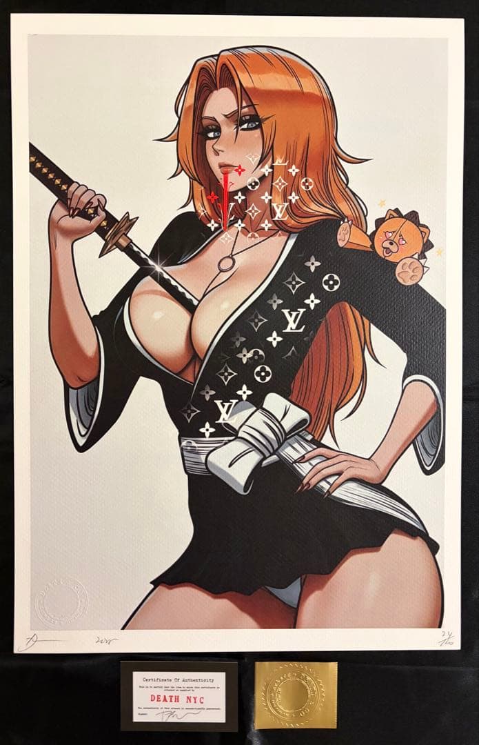 世界限定100枚 DEATH NYC アート ポスター blc01