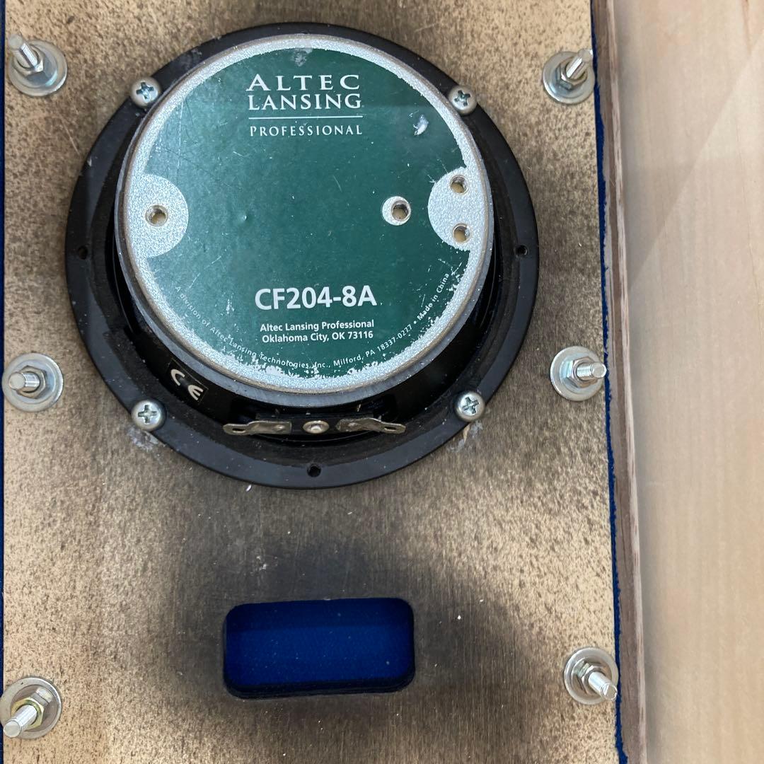 ミニ銀箱　アルテック204-8Aユニット使用スピーカーボックス