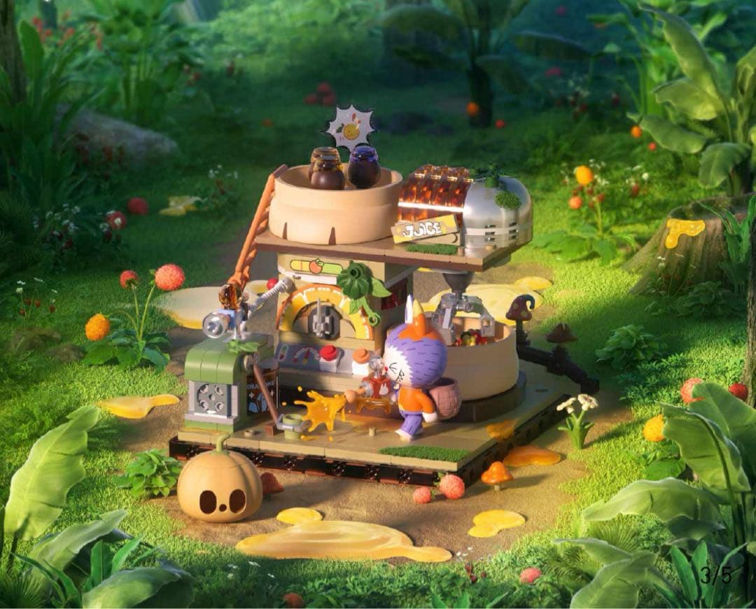 【新品】Forest Secret Base シリーズ ブロックフィギュア