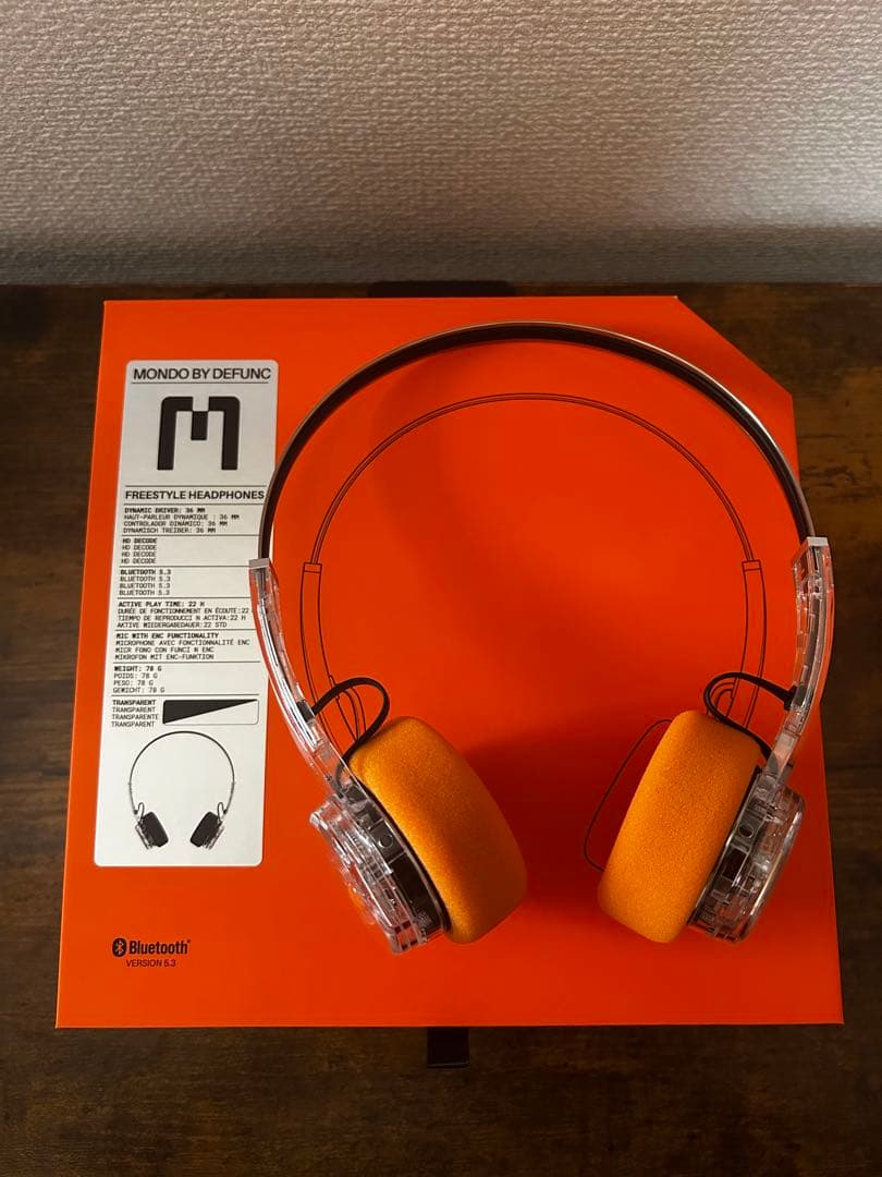 Mondo by Defunc ワイヤレスヘッドホン