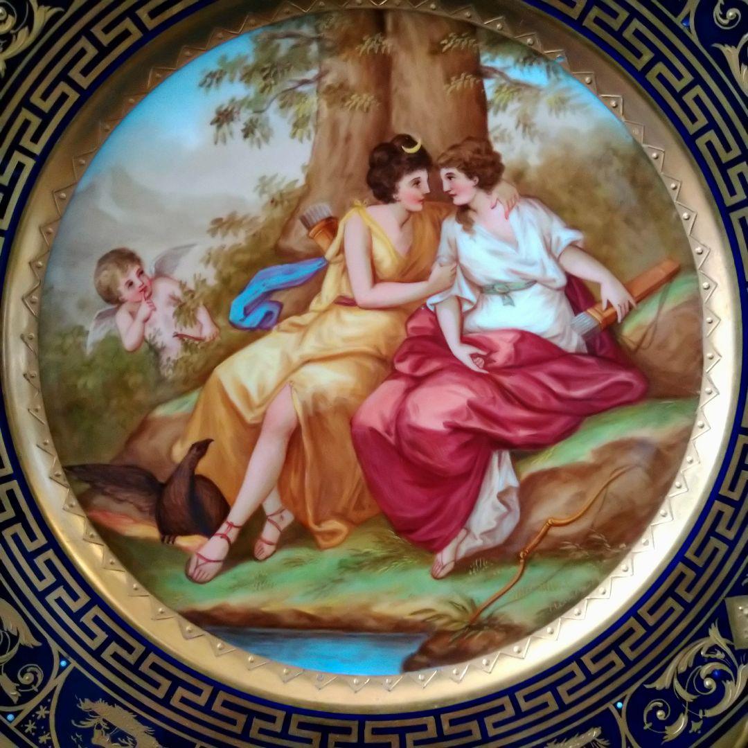 ✤ヴィエナスタイル✤絵皿【神話紋】①