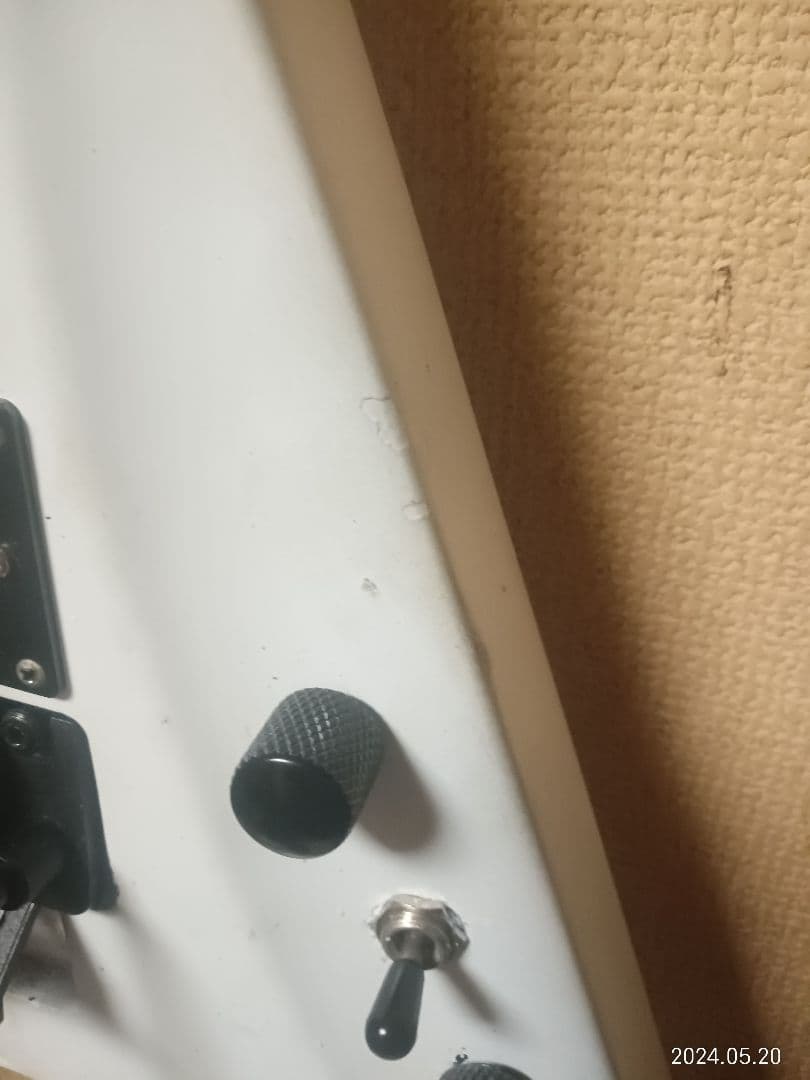 ☆MG8☆新品弦交換済 glassrootsフライングV ホワイト☆