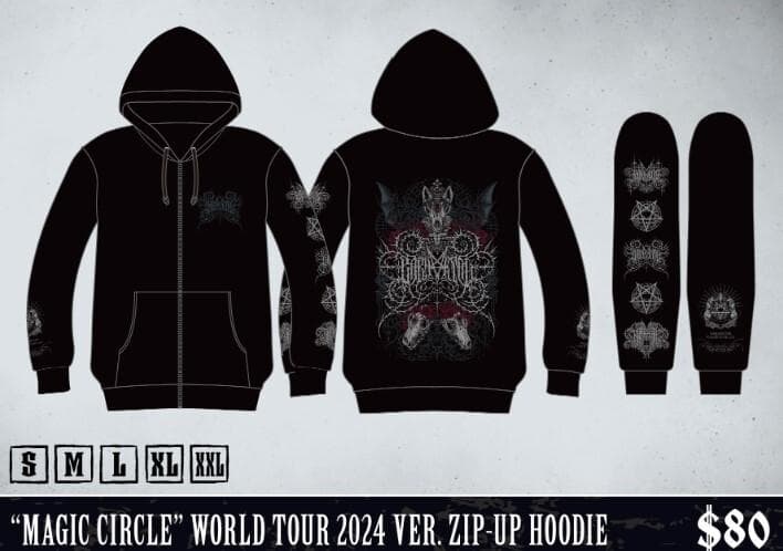 【新品】BABYL MAGIC CIRCLE パーカー Lサイズ